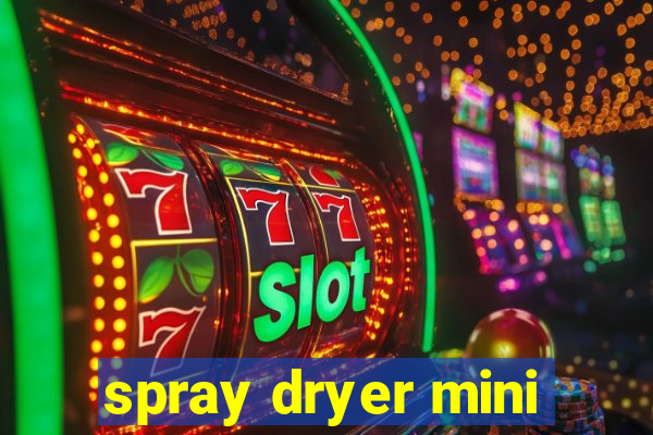 spray dryer mini